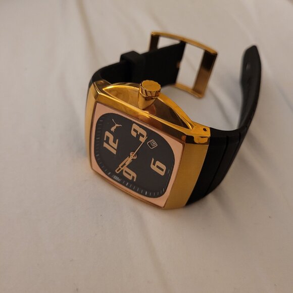 Puma Charger Stainless Steel Rose Gold Watch - Picture 6 of 16